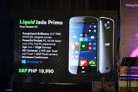 Acer Jade Primo Meluncur Desember